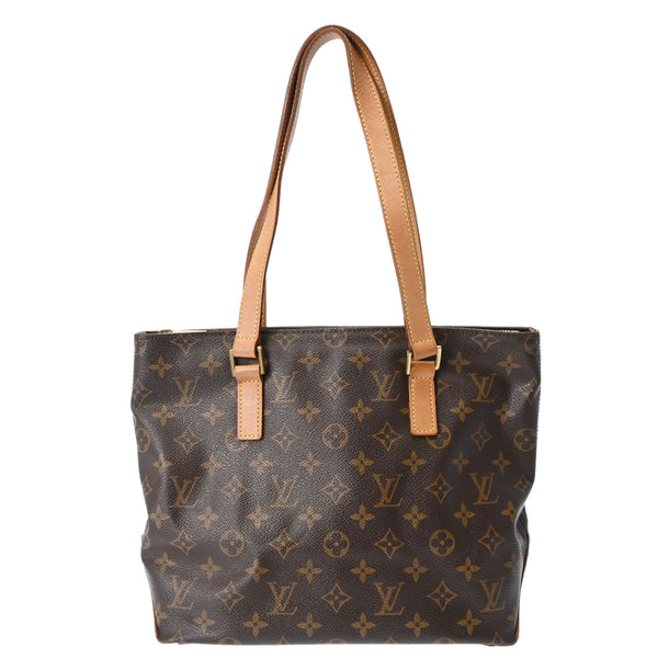 LOUIS VUITTON ルイヴィトン モノグラム カバピアノ ブラウン M51148 レディース モノグラムキャンバス トートバッグ Bランク 中古 銀蔵