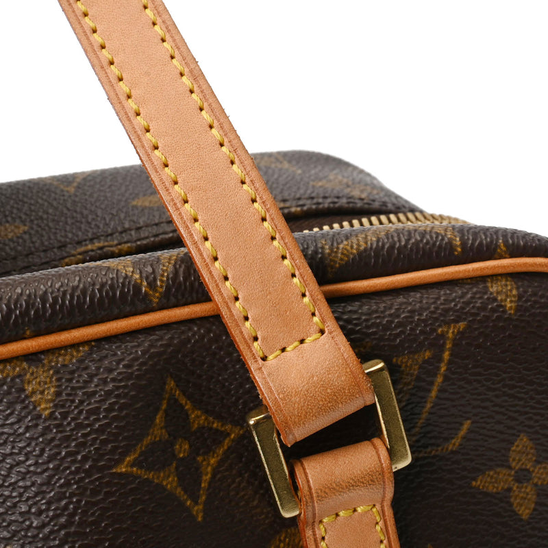 LOUIS VUITTON ルイヴィトン モノグラム シテ MM ブラウン M51182 レディース モノグラムキャンバス ハンドバッグ Aランク 中古 銀蔵