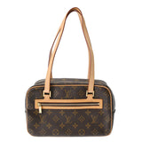 LOUIS VUITTON ルイヴィトン モノグラム シテ MM ブラウン M51182 レディース モノグラムキャンバス ハンドバッグ ABランク 中古 銀蔵