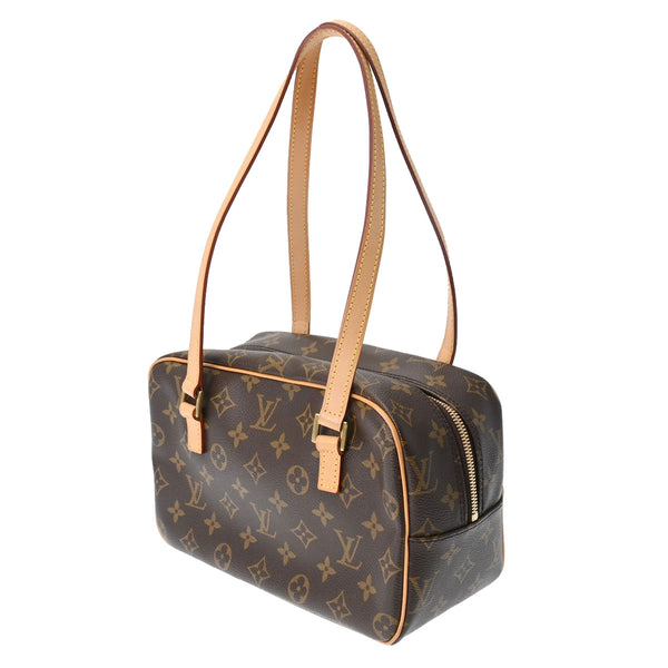 LOUIS VUITTON ルイヴィトン モノグラム シテ MM ブラウン M51182 レディース モノグラムキャンバス ハンドバッグ ABランク 中古 銀蔵