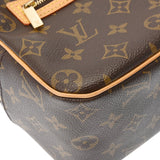 LOUIS VUITTON ルイヴィトン モノグラム シテ MM ブラウン M51182 レディース モノグラムキャンバス ハンドバッグ ABランク 中古 銀蔵