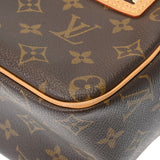 LOUIS VUITTON ルイヴィトン モノグラム シテ MM ブラウン M51182 レディース モノグラムキャンバス ハンドバッグ ABランク 中古 銀蔵