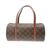 LOUIS VUITTON ルイヴィトン モノグラム パピヨン GM ブラウン M51365 レディース モノグラムキャンバス ハンドバッグ ABランク 中古 銀蔵