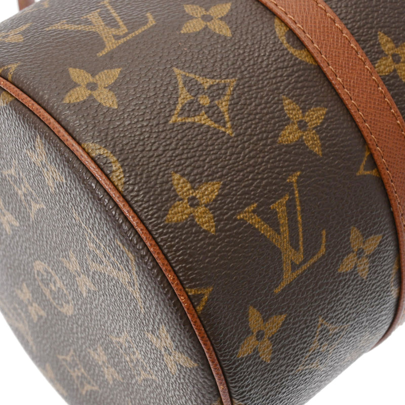 LOUIS VUITTON ルイヴィトン モノグラム パピヨン GM ブラウン M51365 レディース モノグラムキャンバス ハンドバッグ ABランク 中古 銀蔵