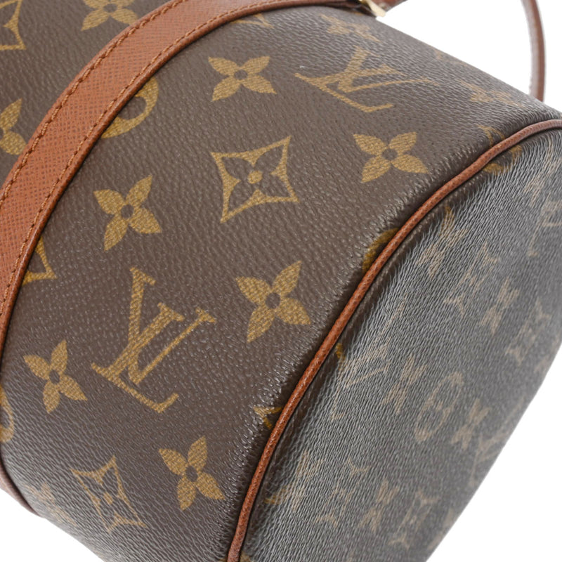 LOUIS VUITTON ルイヴィトン モノグラム パピヨン GM ブラウン M51365 レディース モノグラムキャンバス ハンドバッグ ABランク 中古 銀蔵