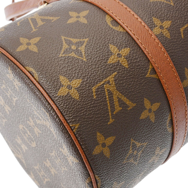 LOUIS VUITTON ルイヴィトン モノグラム パピヨン GM ブラウン M51365 レディース モノグラムキャンバス ハンドバッグ ABランク 中古 銀蔵