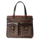 LOUIS VUITTON ルイヴィトン ダミエ ユゼス ブラウン N51128 レディース ダミエキャンバス トートバッグ Aランク 中古 銀蔵