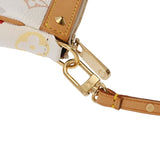 LOUIS VUITTON ルイヴィトン マルチカラー ポシェット アクセソワール 白 M92649 レディース モノグラムマルチカラー アクセサリーポーチ Aランク 中古 銀蔵