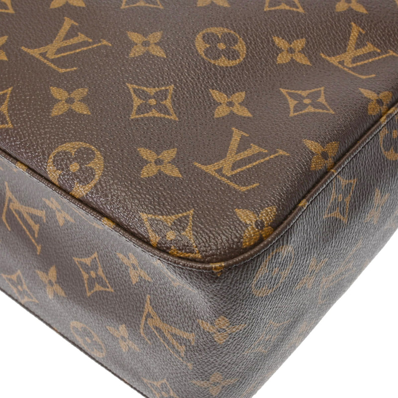 LOUIS VUITTON ルイヴィトン モノグラム ルーピング GM USA製 ブラウン M51145 レディース モノグラムキャンバス ワンショルダーバッグ ABランク 中古 銀蔵