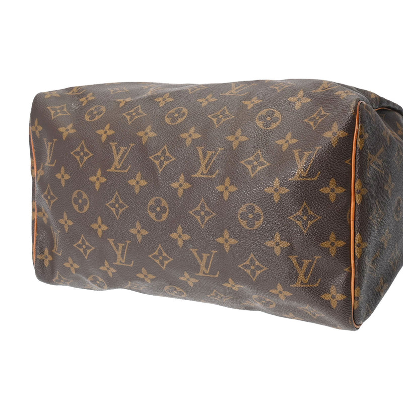 LOUIS VUITTON ルイヴィトン モノグラム スピーディ 30 ブラウン M41526 レディース モノグラムキャンバス ハンドバッグ Bランク 中古 銀蔵