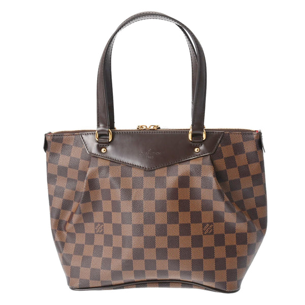 LOUIS VUITTON ルイヴィトン ダミエ ウェストミンスターPM ブラウン N41102 レディース ハンドバッグ ABランク 中古 銀蔵