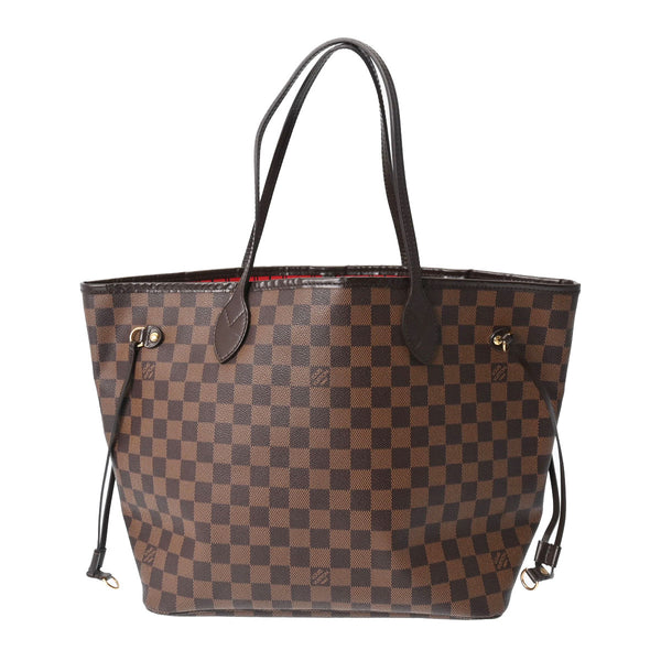 LOUIS VUITTON ルイヴィトン ダミエ ネヴァーフルMM 旧型 ブラウン N51105 レディース ダミエキャンバス トートバッグ ABランク 中古 銀蔵