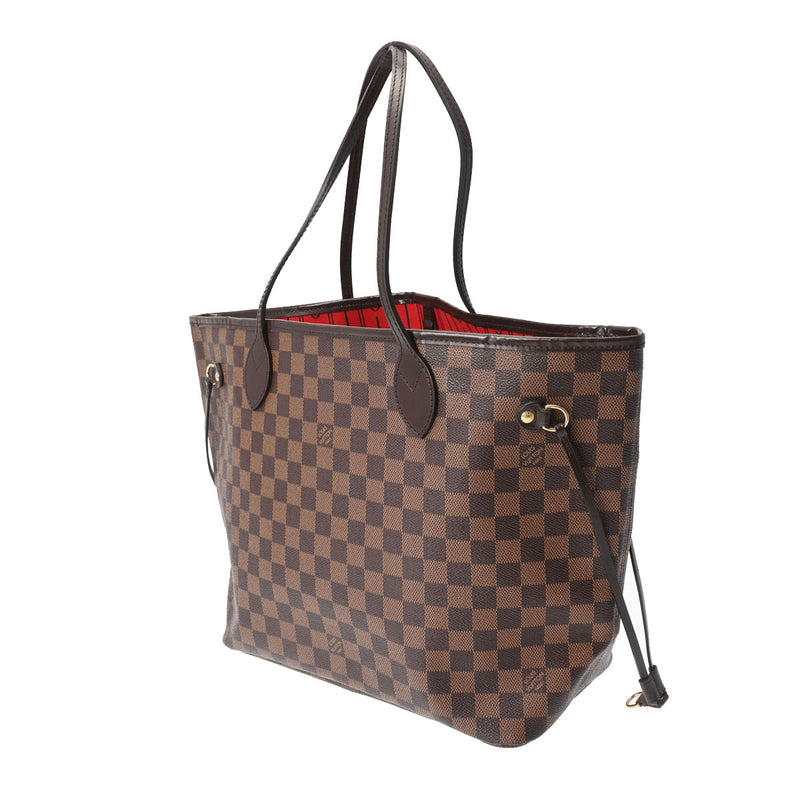 LOUIS VUITTON ルイヴィトン ダミエ ネヴァーフルMM 旧型 ブラウン N51105 レディース ダミエキャンバス トートバッグ ABランク 中古 銀蔵