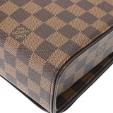 LOUIS VUITTON ルイヴィトン ダミエ トライベッカ カレ ブラウン N51161 レディース ダミエキャンバス ショルダーバッグ Bランク 中古 銀蔵