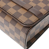 LOUIS VUITTON ルイヴィトン ダミエ トライベッカ カレ ブラウン N51161 レディース ダミエキャンバス ショルダーバッグ Bランク 中古 銀蔵
