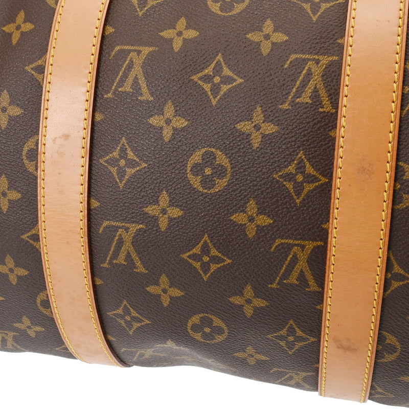 LOUIS VUITTON ルイヴィトン モノグラム キーポル 50 ブラウン M41426 ユニセックス モノグラムキャンバス ボストンバッグ Bランク 中古 銀蔵