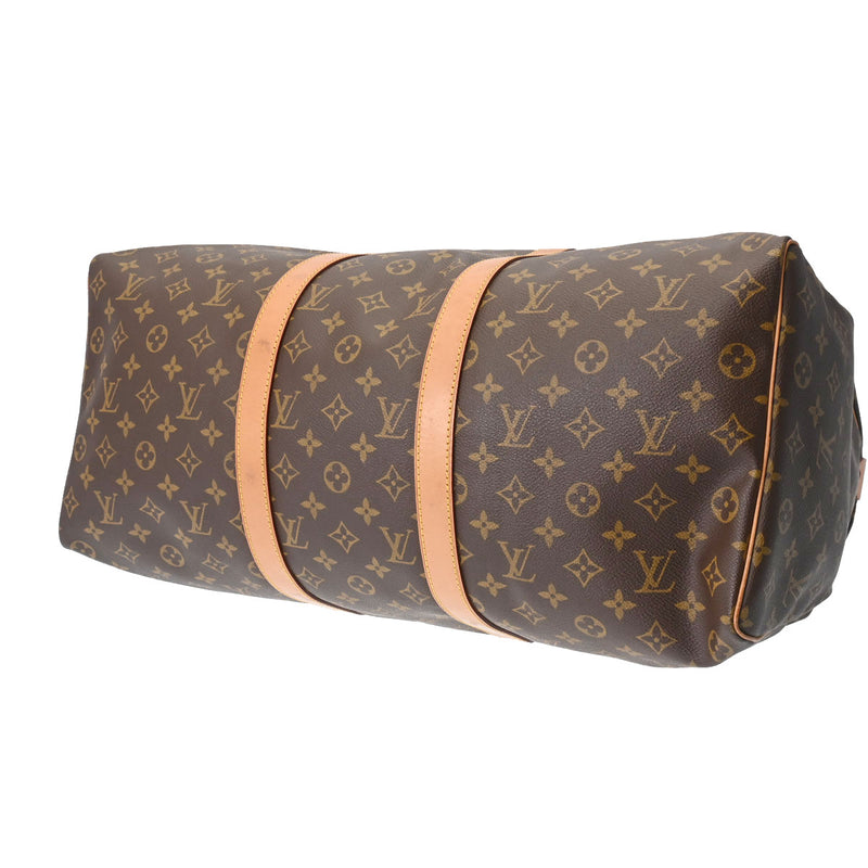 LOUIS VUITTON ルイヴィトン モノグラム キーポル 50 ブラウン M41426 ユニセックス モノグラムキャンバス ボストンバッグ Bランク 中古 銀蔵