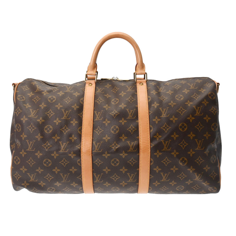 LOUIS VUITTON ルイヴィトン モノグラム キーポル バンドリエール 50 2WAY ブラウン M41416 ユニセックス モノグラムキャンバス ボストンバッグ Bランク 中古 銀蔵