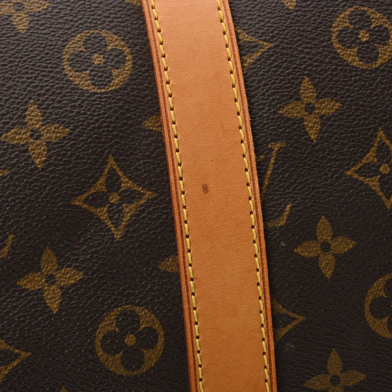 LOUIS VUITTON ルイヴィトン モノグラム キーポル 55 ブラウン M41424 ユニセックス モノグラムキャンバス ボストンバッグ Bランク 中古 銀蔵