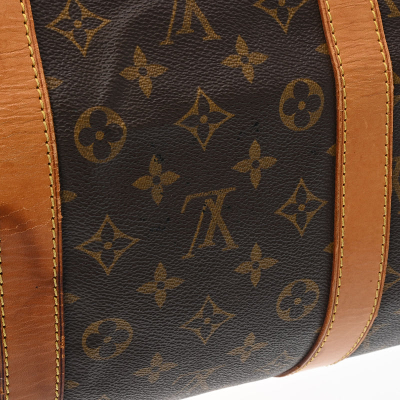 LOUIS VUITTON ルイヴィトン モノグラム キーポル 55 ブラウン M41424 ユニセックス モノグラムキャンバス ボストンバッグ Bランク 中古 銀蔵