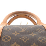 LOUIS VUITTON ルイヴィトン モノグラム キーポル 55 ブラウン M41424 ユニセックス モノグラムキャンバス ボストンバッグ Bランク 中古 銀蔵