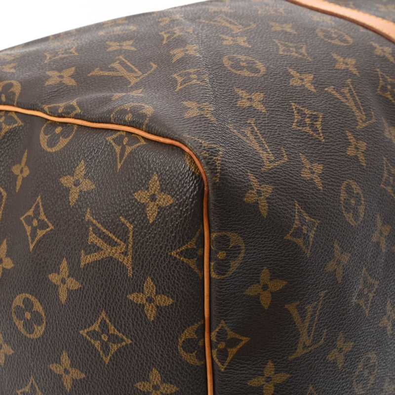 LOUIS VUITTON ルイヴィトン モノグラム キーポル 55 ブラウン M41424 ユニセックス モノグラムキャンバス ボストンバッグ Bランク 中古 銀蔵