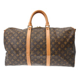 LOUIS VUITTON ルイヴィトン モノグラム キーポル バンドリエール 50 ブラウン M41416 ユニセックス モノグラムキャンバス ボストンバッグ Bランク 中古 銀蔵