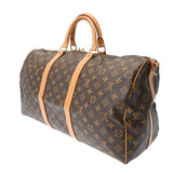 LOUIS VUITTON ルイヴィトン モノグラム キーポル バンドリエール 50 ブラウン M41416 ユニセックス モノグラムキャンバス ボストンバッグ Bランク 中古 銀蔵