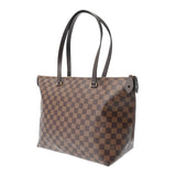 LOUIS VUITTON ルイヴィトン ダミエ イエナMM ブラウン N41013 レディース ダミエキャンバス トートバッグ Aランク 中古 銀蔵