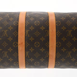 LOUIS VUITTON ルイヴィトン モノグラム キーポル 45 ブラウン M41428 レディース モノグラムキャンバス ボストンバッグ Cランク 中古 銀蔵