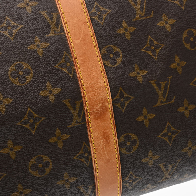 LOUIS VUITTON ルイヴィトン モノグラム キーポル 45 ブラウン M41428 レディース モノグラムキャンバス ボストンバッグ Cランク 中古 銀蔵