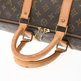 LOUIS VUITTON ルイヴィトン モノグラム キーポル 45 ブラウン M41428 レディース モノグラムキャンバス ボストンバッグ Cランク 中古 銀蔵