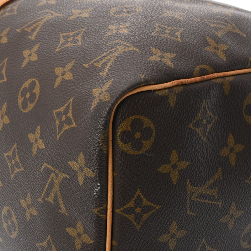 LOUIS VUITTON ルイヴィトン モノグラム キーポル 45 ブラウン M41428 レディース モノグラムキャンバス ボストンバッグ Cランク 中古 銀蔵