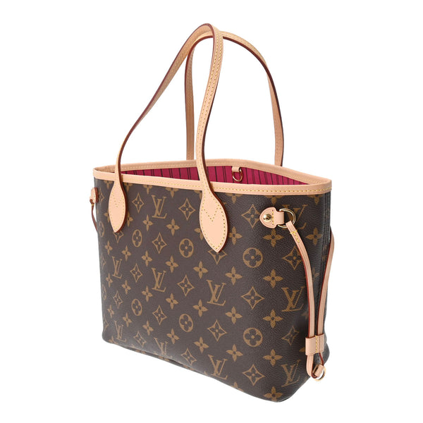 LOUIS VUITTON ルイヴィトン モノグラム ネヴァーフル PM ピヴォワンヌ M41245 レディース モノグラムキャンバス ハンドバッグ 新同 中古 銀蔵