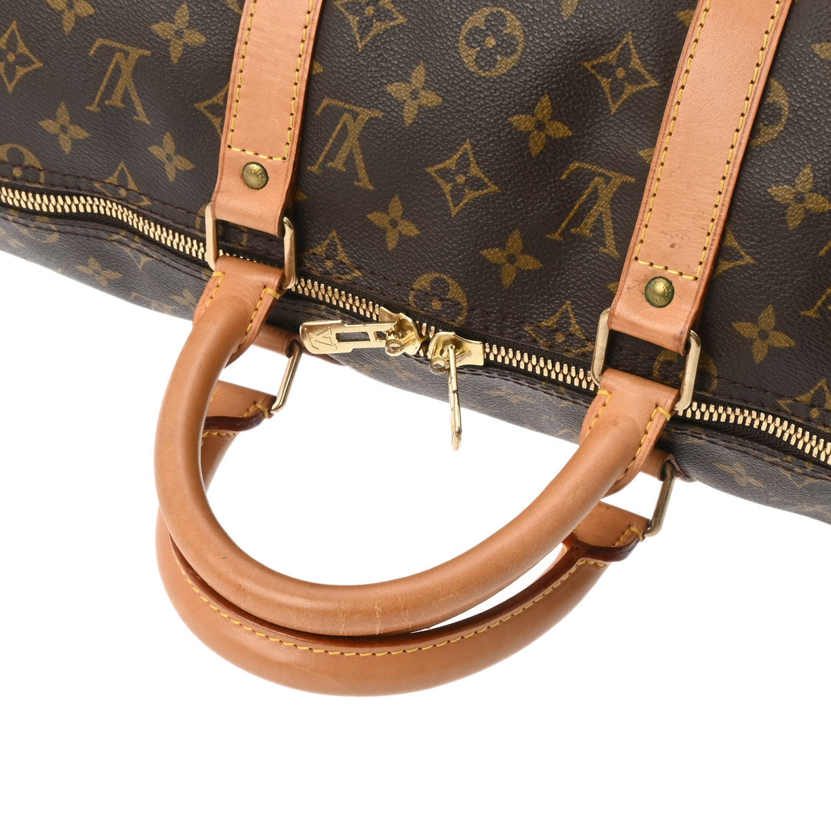 ルイヴィトンキーポル バンドリエール 50 14145 ブラウン ユニセックス