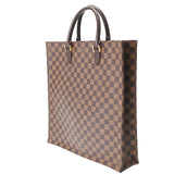 LOUIS VUITTON ルイヴィトン ダミエ サックプラ ブラウン N51140 ユニセックス ダミエキャンバス ハンドバッグ ABランク 中古 銀蔵