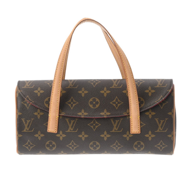 LOUIS VUITTON ルイヴィトン モノグラム ソナチネ  ブラウン M51902 レディース モノグラムキャンバス ハンドバッグ ABランク 中古 銀蔵