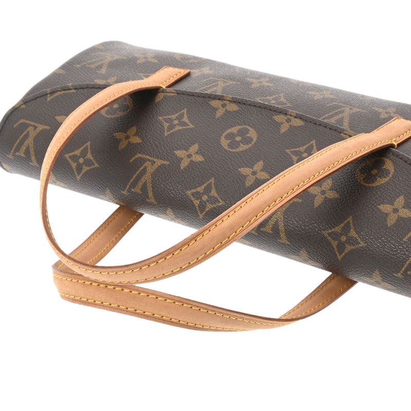 LOUIS VUITTON ルイヴィトン モノグラム ソナチネ  ブラウン M51902 レディース モノグラムキャンバス ハンドバッグ ABランク 中古 銀蔵