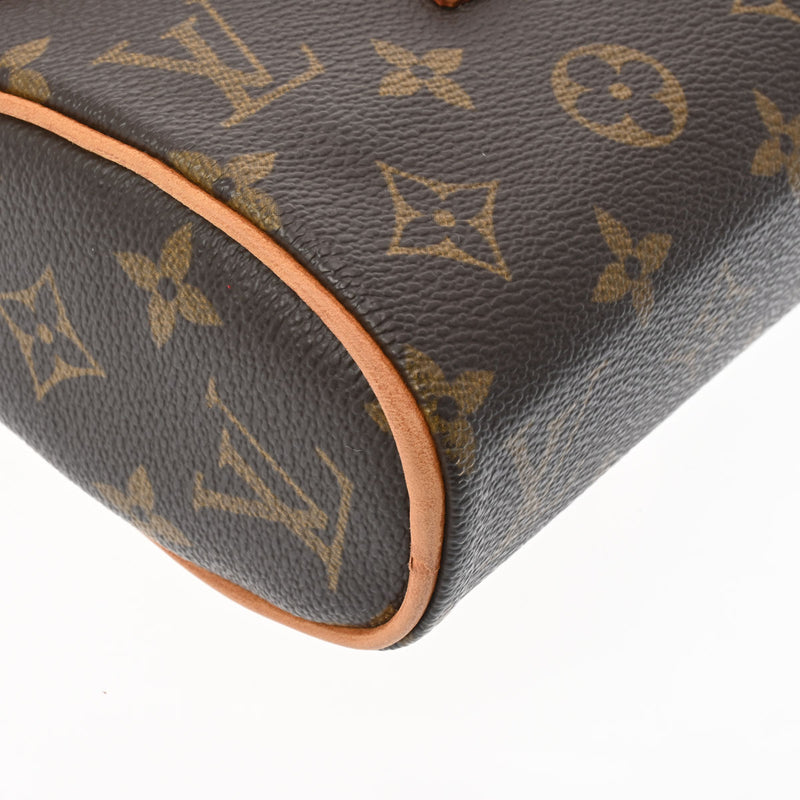 LOUIS VUITTON ルイヴィトン モノグラム ソナチネ  ブラウン M51902 レディース モノグラムキャンバス ハンドバッグ ABランク 中古 銀蔵