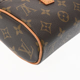 LOUIS VUITTON ルイヴィトン モノグラム ソナチネ  ブラウン M51902 レディース モノグラムキャンバス ハンドバッグ ABランク 中古 銀蔵