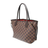 LOUIS VUITTON ルイヴィトン ダミエ ネヴァーフル PM USA製  ブラウン N51109 レディース ダミエキャンバス ハンドバッグ Bランク 中古 銀蔵