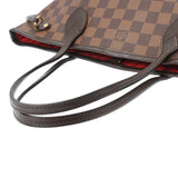 LOUIS VUITTON ルイヴィトン ダミエ ネヴァーフル PM USA製  ブラウン N51109 レディース ダミエキャンバス ハンドバッグ Bランク 中古 銀蔵