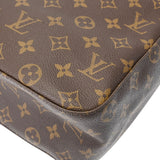 LOUIS VUITTON ルイヴィトン モノグラム ルーピング GM ブラウン M51145 レディース モノグラムキャンバス ワンショルダーバッグ Bランク 中古 銀蔵