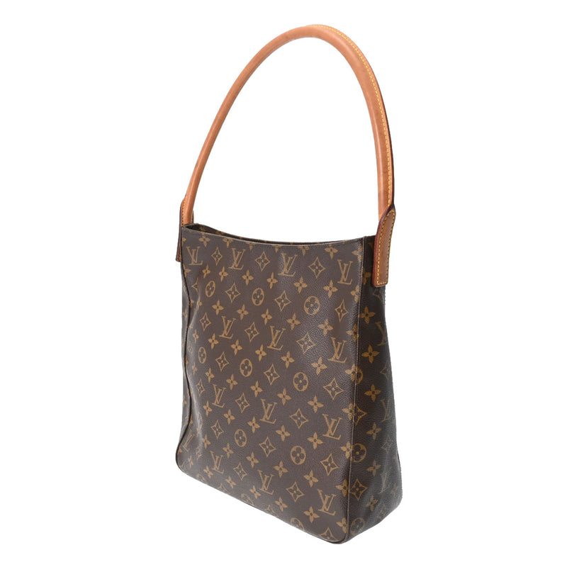 ルイヴィトンルーピング GM 14145 ブラウン レディース モノグラムキャンバス ワンショルダーバッグ M51145 LOUIS VUITTON  中古 – 銀蔵オンライン