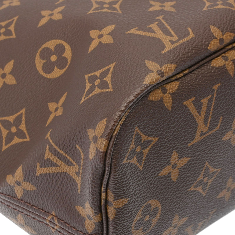 LOUIS VUITTON ルイヴィトン モノグラム ネヴァーフル PM ブラウン ピヴォワンヌ M41245 レディース モノグラムキャンバス ハンドバッグ 新同 中古 銀蔵