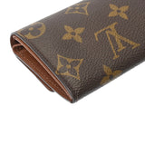 LOUIS VUITTON ルイヴィトン モノグラム ポルトモネ プラ ブラウン M61930 ユニセックス モノグラムキャンバス コインケース Bランク 中古 銀蔵