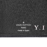 LOUIS VUITTON ルイヴィトン エピ ポルトカルトクレディ 長札入れ 黒 M63212 メンズ エピレザー 二つ折り財布 Bランク 中古 銀蔵