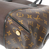 LOUIS VUITTON ルイヴィトン モノグラム トートW PM ショコラ M41061 レディース モノグラムキャンバス ハンドバッグ Aランク 中古 銀蔵