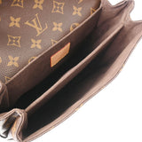 LOUIS VUITTON ルイヴィトン モノグラム ポシェットメティス MM ブラウン M44875 レディース モノグラムキャンバス 2WAYバッグ Aランク 中古 銀蔵