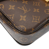 LOUIS VUITTON ルイヴィトン モノグラム ポシェットメティス MM ブラウン M44875 レディース モノグラムキャンバス 2WAYバッグ Aランク 中古 銀蔵